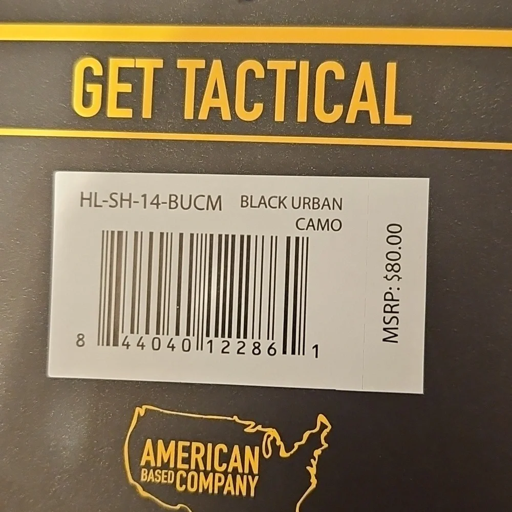 NWT Highland Tactical Small Crossbody Backpack Laser Cut Molle‎